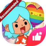 Toca Life World Mods inside/Recommended Android app icon